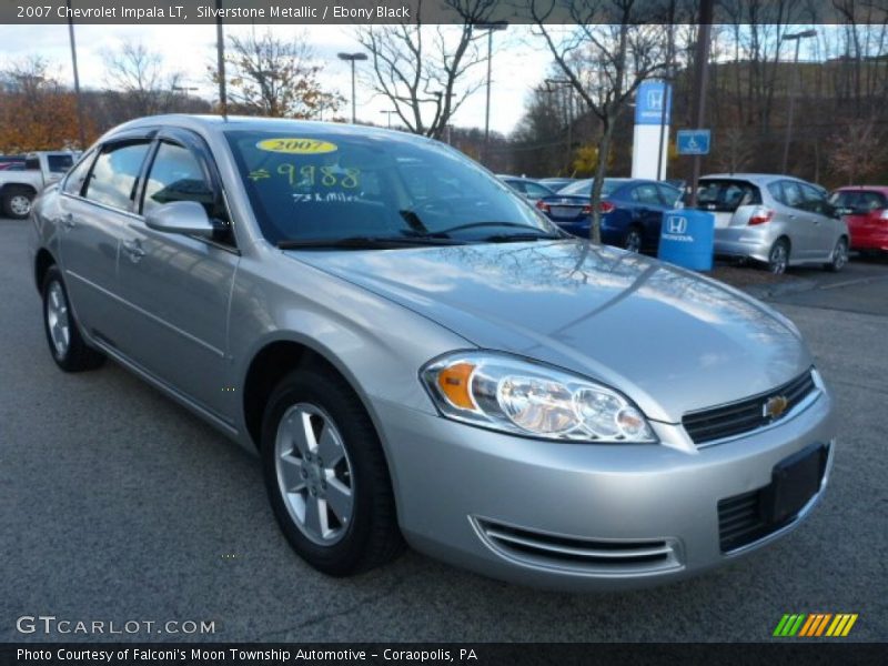 Silverstone Metallic / Ebony Black 2007 Chevrolet Impala LT