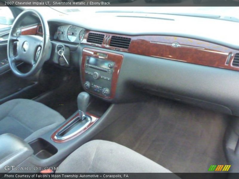 Silverstone Metallic / Ebony Black 2007 Chevrolet Impala LT