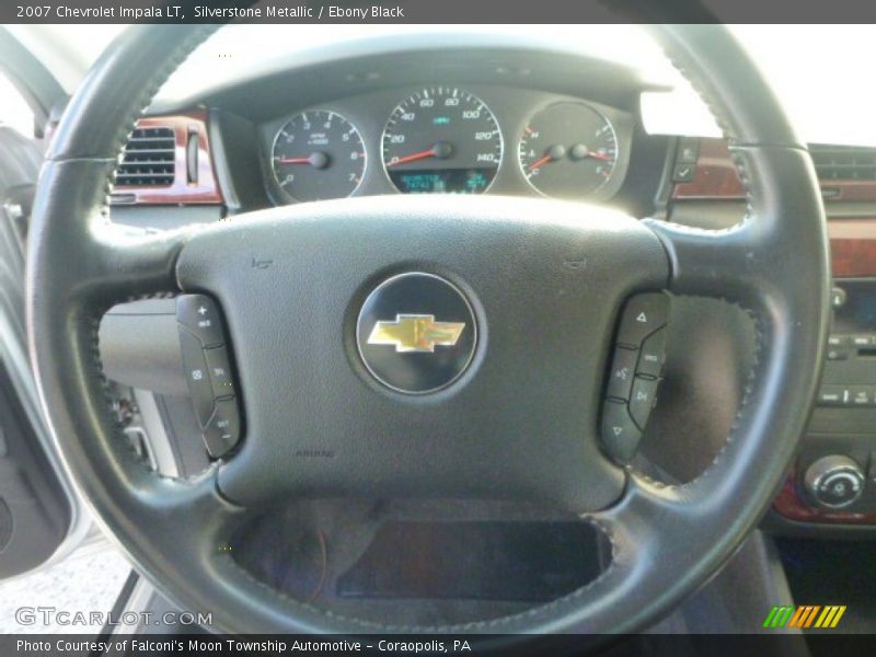 Silverstone Metallic / Ebony Black 2007 Chevrolet Impala LT