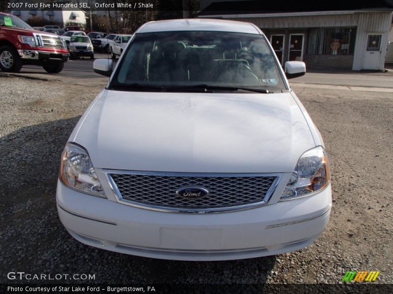 Oxford White / Shale 2007 Ford Five Hundred SEL