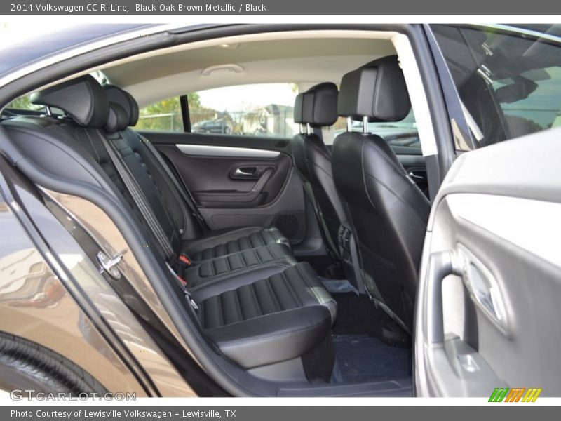 Black Oak Brown Metallic / Black 2014 Volkswagen CC R-Line