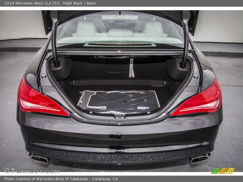Night Black / Black 2014 Mercedes-Benz CLA 250