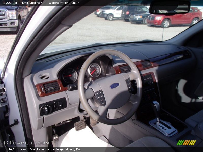 Oxford White / Shale 2007 Ford Five Hundred SEL