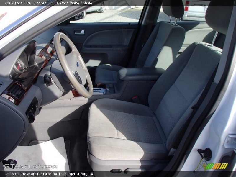 Oxford White / Shale 2007 Ford Five Hundred SEL