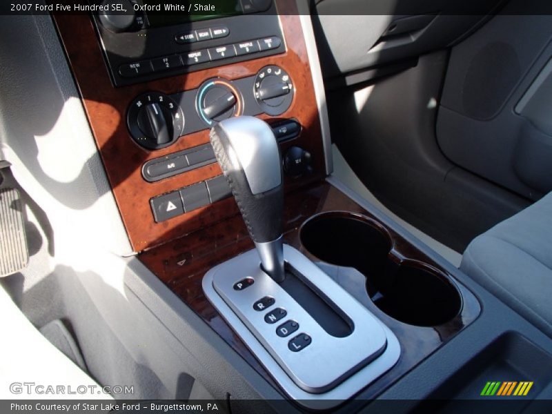 Oxford White / Shale 2007 Ford Five Hundred SEL