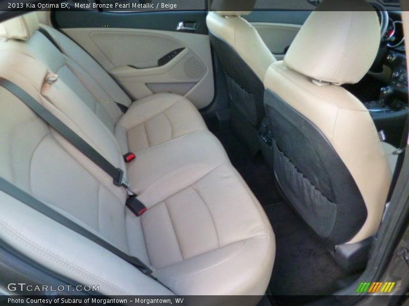 Metal Bronze Pearl Metallic / Beige 2013 Kia Optima EX
