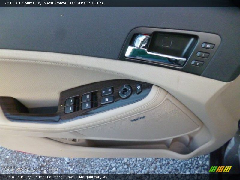 Metal Bronze Pearl Metallic / Beige 2013 Kia Optima EX