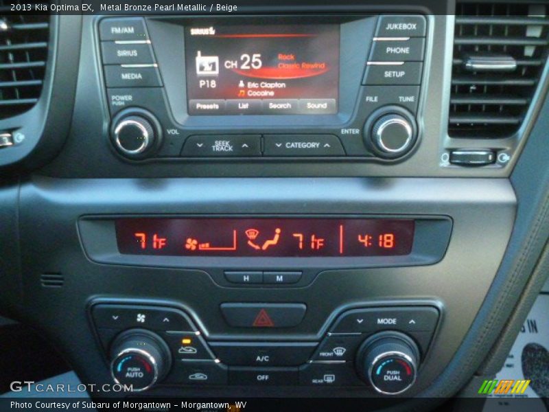 Metal Bronze Pearl Metallic / Beige 2013 Kia Optima EX