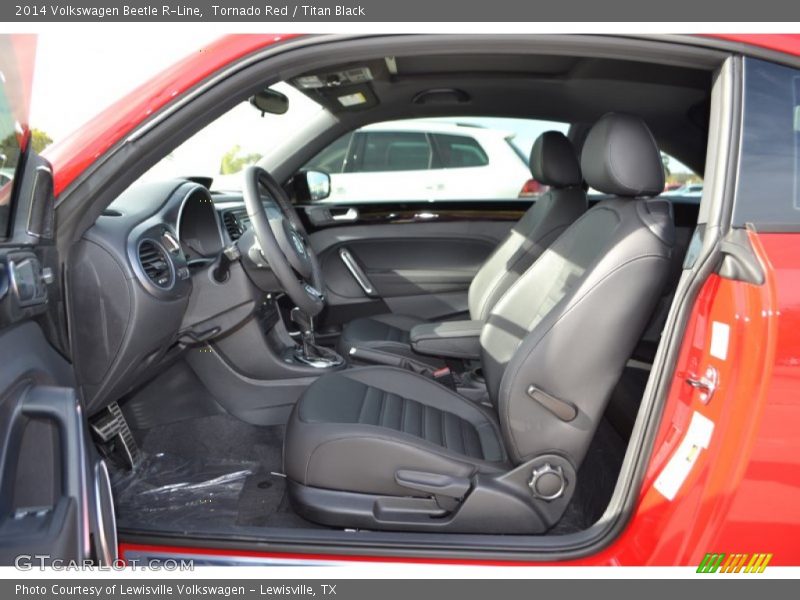 Tornado Red / Titan Black 2014 Volkswagen Beetle R-Line