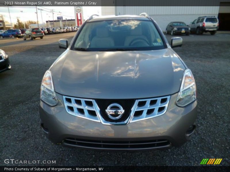 Platinum Graphite / Gray 2013 Nissan Rogue SV AWD