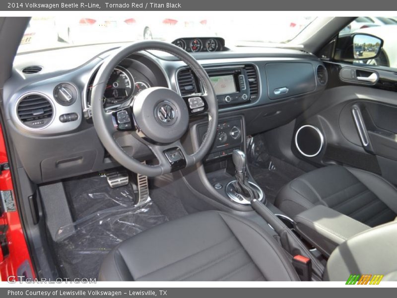 Tornado Red / Titan Black 2014 Volkswagen Beetle R-Line