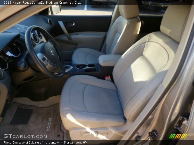 Platinum Graphite / Gray 2013 Nissan Rogue SV AWD