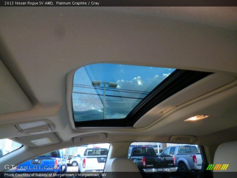 Platinum Graphite / Gray 2013 Nissan Rogue SV AWD