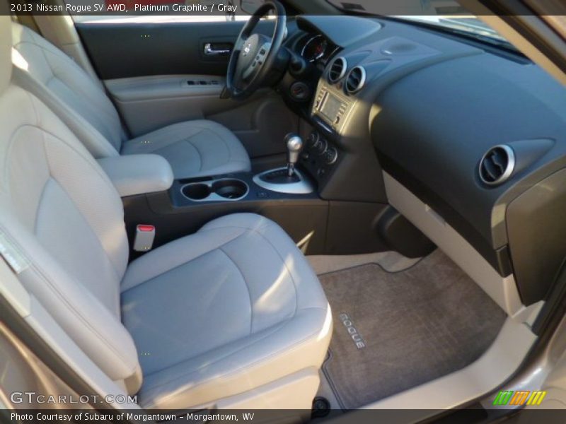 Platinum Graphite / Gray 2013 Nissan Rogue SV AWD