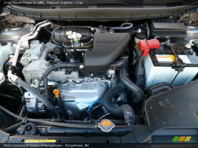 Platinum Graphite / Gray 2013 Nissan Rogue SV AWD