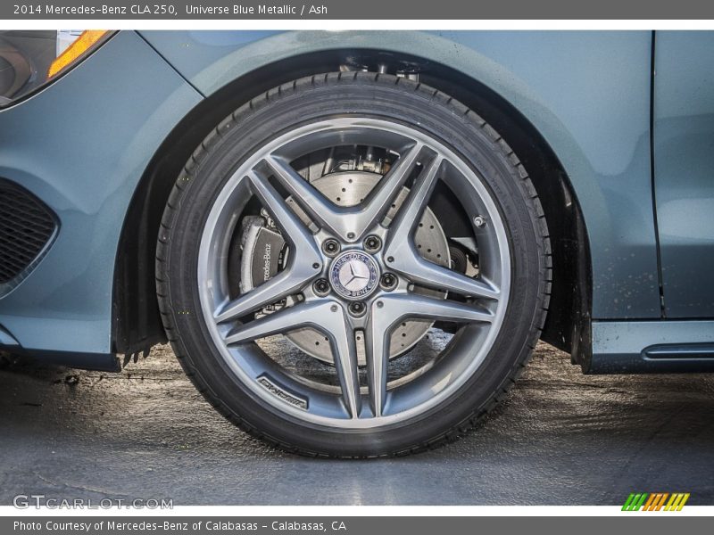 Universe Blue Metallic / Ash 2014 Mercedes-Benz CLA 250