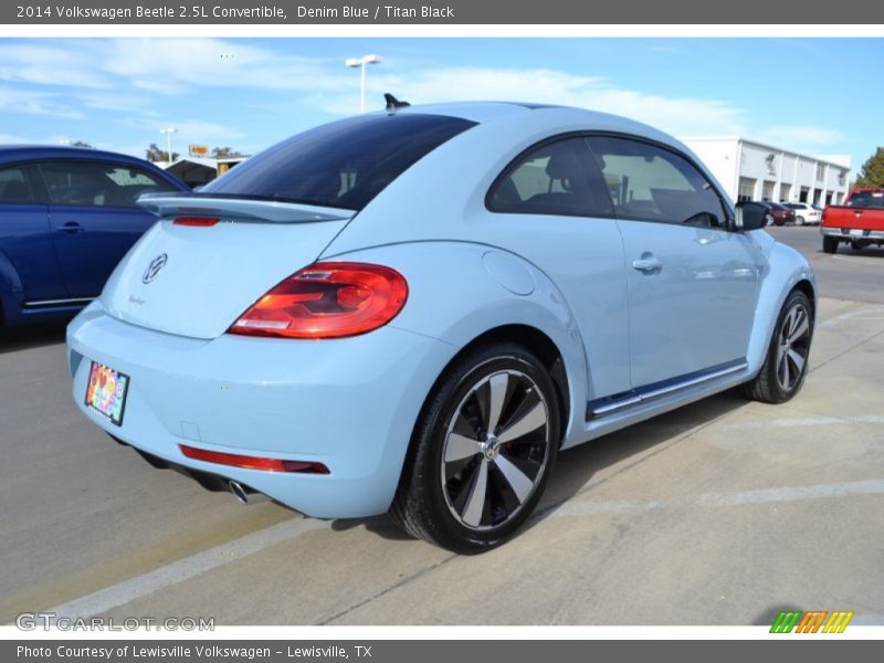 Denim Blue / Titan Black 2014 Volkswagen Beetle 2.5L Convertible