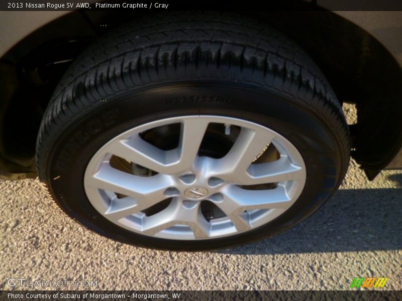 Platinum Graphite / Gray 2013 Nissan Rogue SV AWD