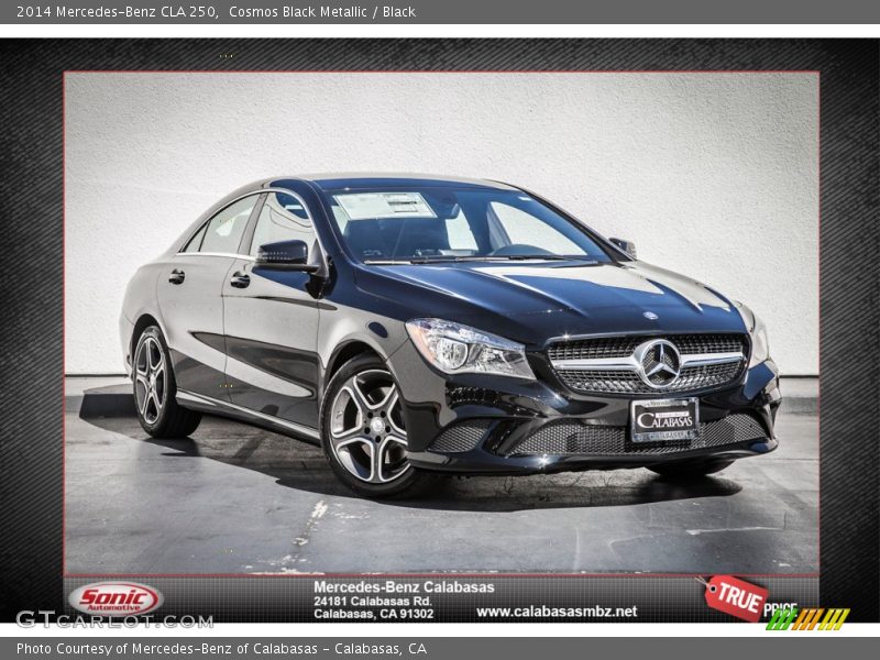 Cosmos Black Metallic / Black 2014 Mercedes-Benz CLA 250