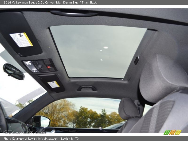 Denim Blue / Titan Black 2014 Volkswagen Beetle 2.5L Convertible