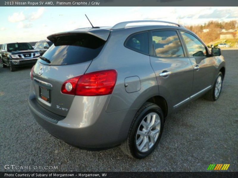 Platinum Graphite / Gray 2013 Nissan Rogue SV AWD