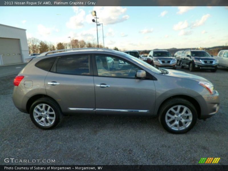 Platinum Graphite / Gray 2013 Nissan Rogue SV AWD