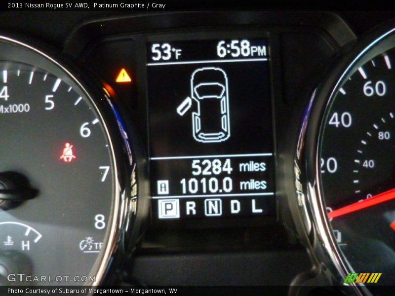 Platinum Graphite / Gray 2013 Nissan Rogue SV AWD