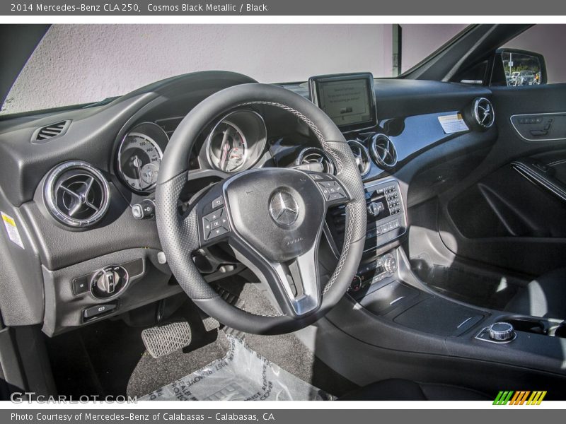 Cosmos Black Metallic / Black 2014 Mercedes-Benz CLA 250