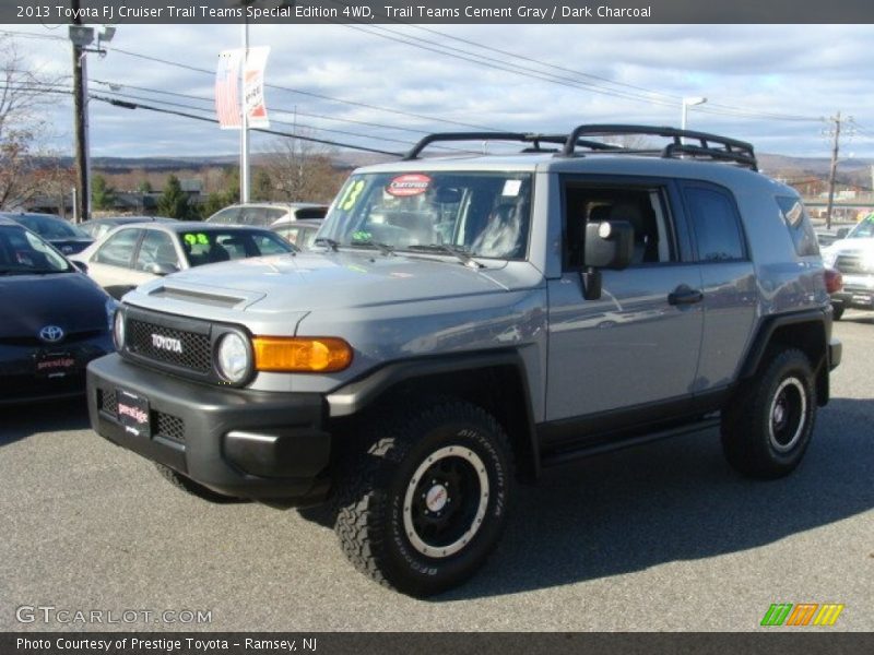 Trail Teams Cement Gray / Dark Charcoal 2013 Toyota FJ Cruiser Trail Teams Special Edition 4WD