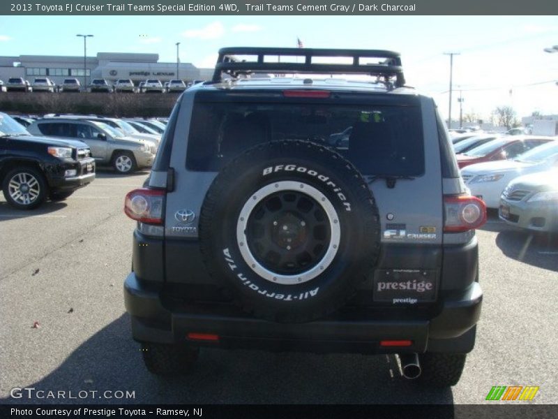 Trail Teams Cement Gray / Dark Charcoal 2013 Toyota FJ Cruiser Trail Teams Special Edition 4WD