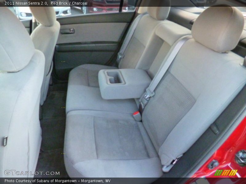 Red Brick / Charcoal 2011 Nissan Sentra 2.0