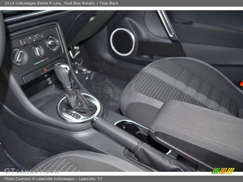 Reef Blue Metallic / Titan Black 2014 Volkswagen Beetle R-Line
