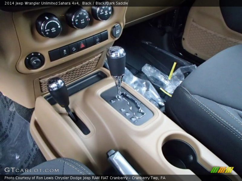 Black / Black/Dark Saddle 2014 Jeep Wrangler Unlimited Sahara 4x4