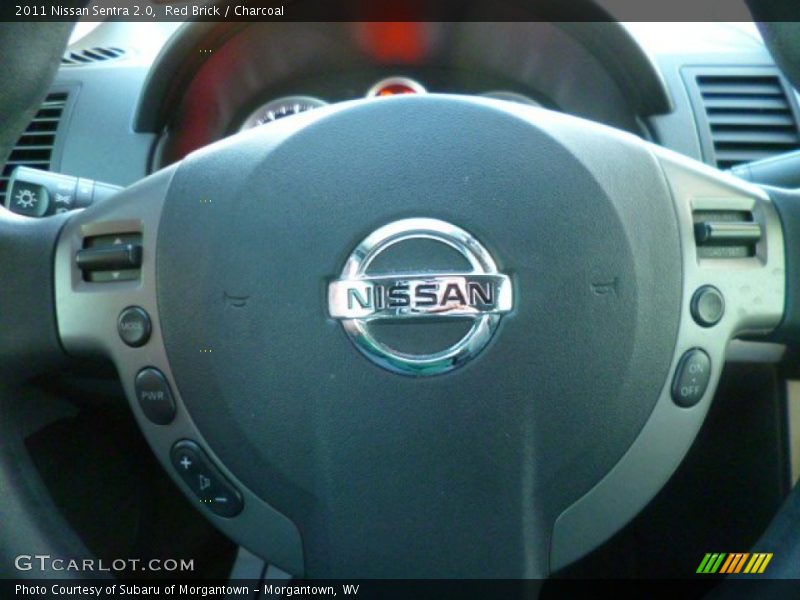 Red Brick / Charcoal 2011 Nissan Sentra 2.0