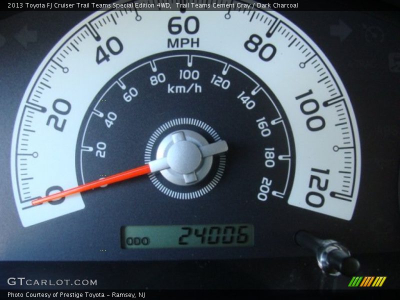 Trail Teams Cement Gray / Dark Charcoal 2013 Toyota FJ Cruiser Trail Teams Special Edition 4WD