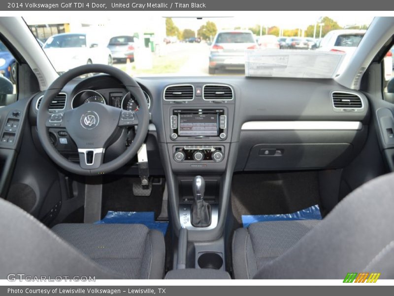 Dashboard of 2014 Golf TDI 4 Door