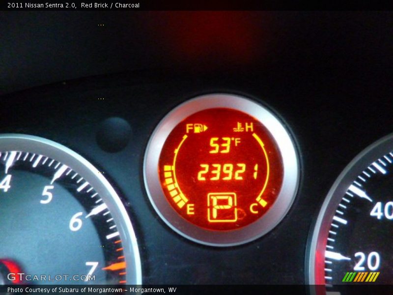 Red Brick / Charcoal 2011 Nissan Sentra 2.0