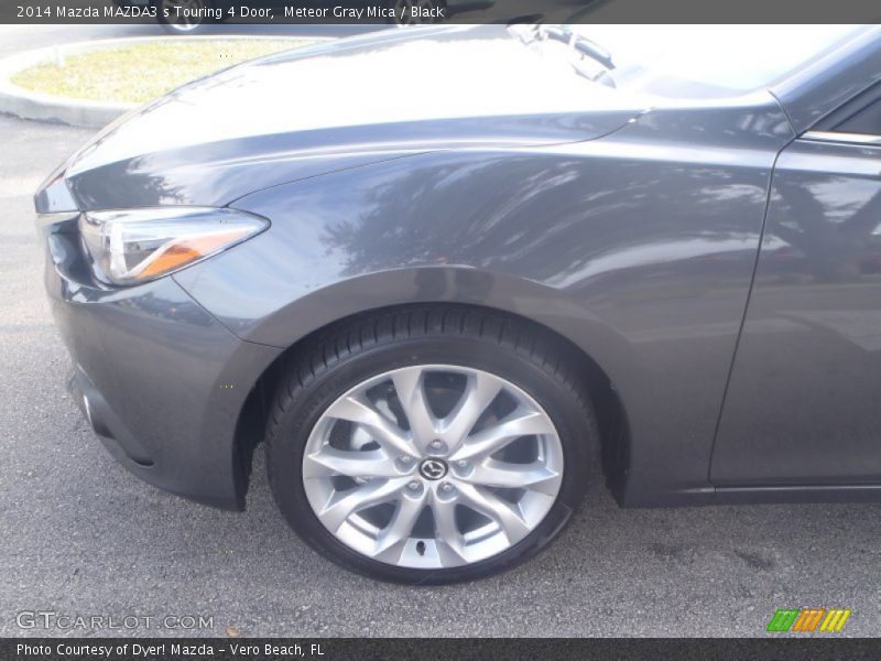 Meteor Gray Mica / Black 2014 Mazda MAZDA3 s Touring 4 Door