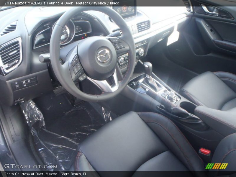 Black Interior - 2014 MAZDA3 s Touring 4 Door 