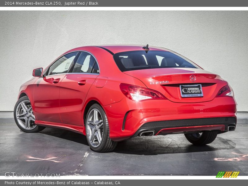 Jupiter Red / Black 2014 Mercedes-Benz CLA 250