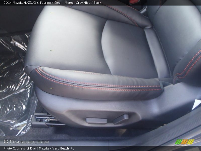 Meteor Gray Mica / Black 2014 Mazda MAZDA3 s Touring 4 Door