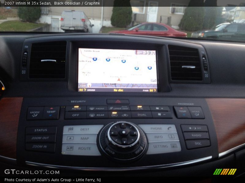 Black Obsidian / Graphite 2007 Infiniti M 35x Sedan