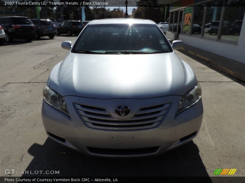 Titanium Metallic / Dark Charcoal 2007 Toyota Camry LE
