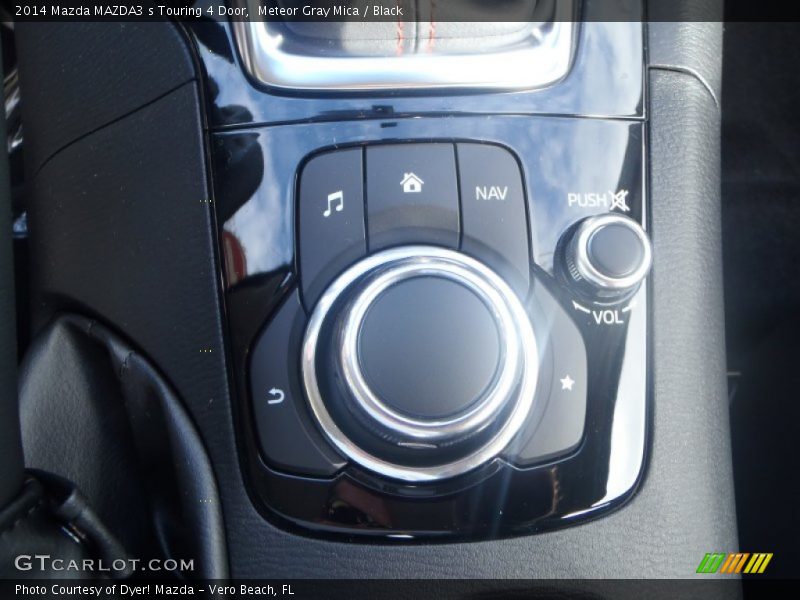 Meteor Gray Mica / Black 2014 Mazda MAZDA3 s Touring 4 Door