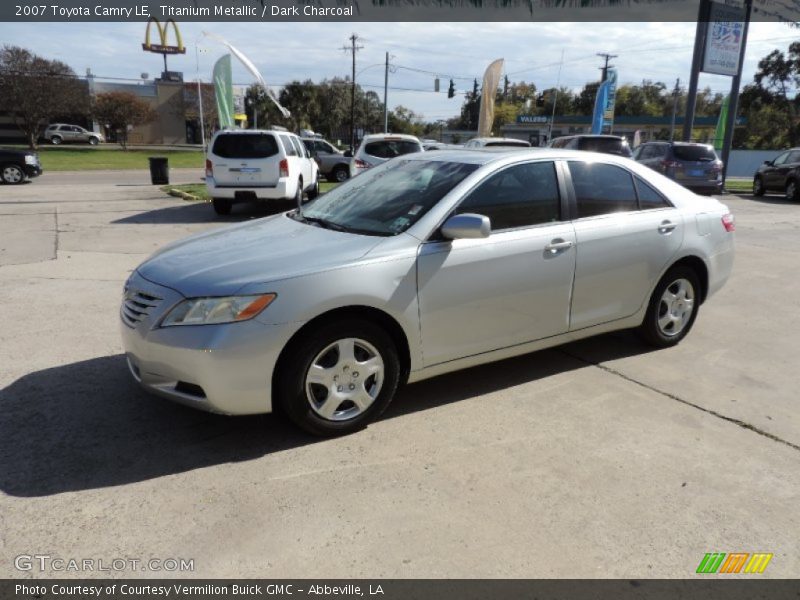Titanium Metallic / Dark Charcoal 2007 Toyota Camry LE