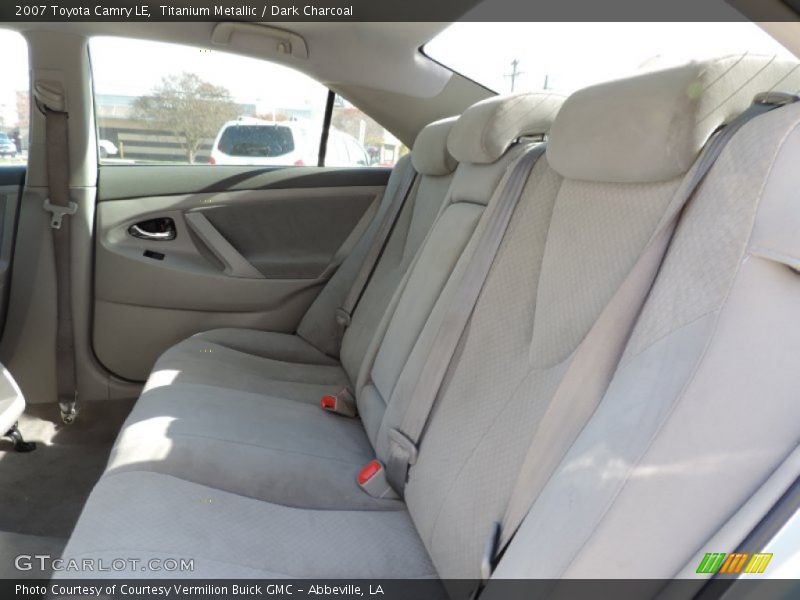 Titanium Metallic / Dark Charcoal 2007 Toyota Camry LE