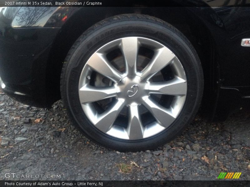 Black Obsidian / Graphite 2007 Infiniti M 35x Sedan