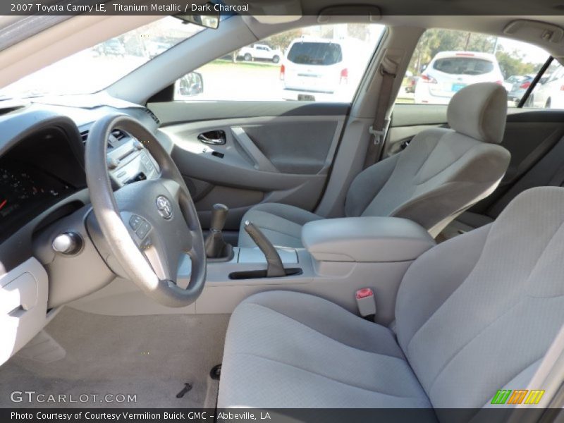 Titanium Metallic / Dark Charcoal 2007 Toyota Camry LE