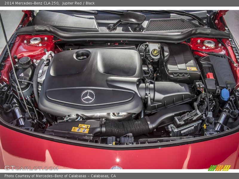 Jupiter Red / Black 2014 Mercedes-Benz CLA 250