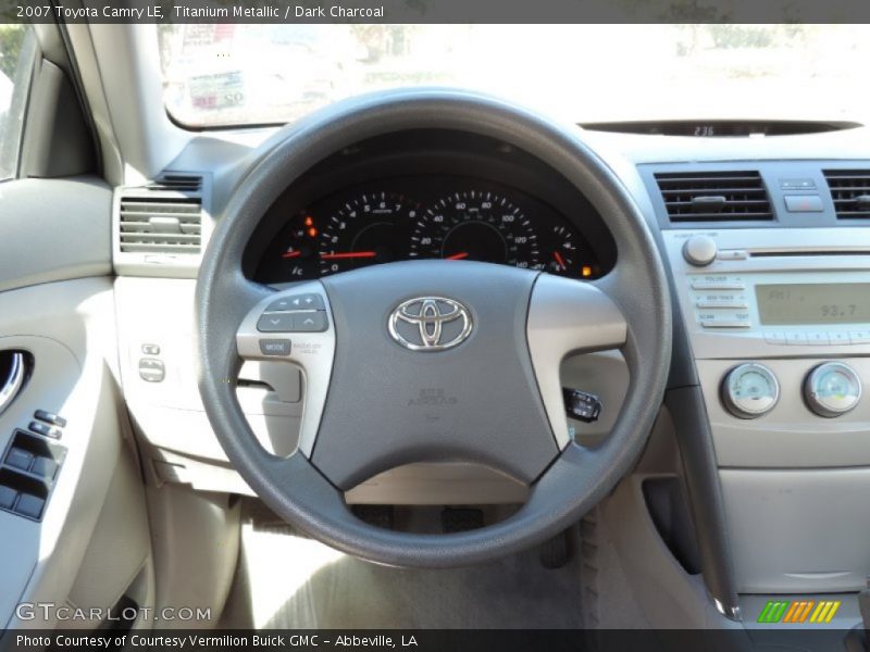 Titanium Metallic / Dark Charcoal 2007 Toyota Camry LE